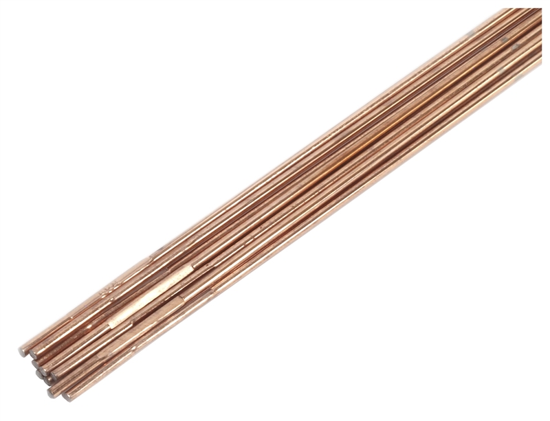 0.1 X 18 In. Copper Coated Brazing Rod - 4 Count