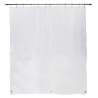 1007772 Medium Weight Peva Shower Curtain Liner, Clear