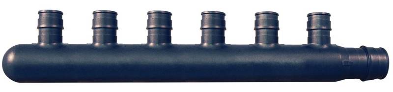 Conbraco 8975476 0.75 X 0.5 In. 6 Port Pipe Manifold, Ploy Alloy