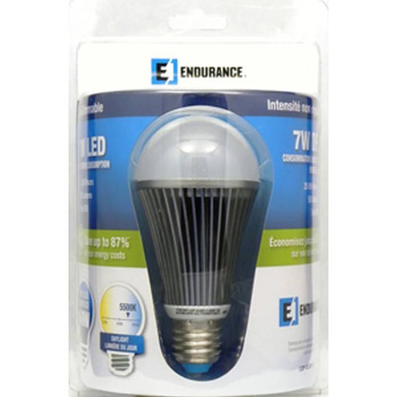Quick Flash Industries 8948424 A19 Cwht Led Bulb, 8w