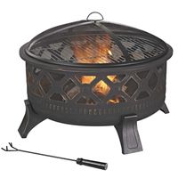 Soundbest Int Sourcing 3465127 32 In. Round Steel Outdoor Fire Pit Grate