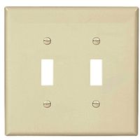 Cooper Wiring 7211162 Switch Toggle Receptacle Wall Plate