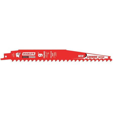 0308049 9 In. Reciprocating Carbide Tipped Pruning Saw Blade - Pack Of 3
