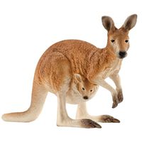 7215080 Hand Painted Kangaroo Figurine