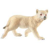 7214844 Arctic Wolf Cub Figurine