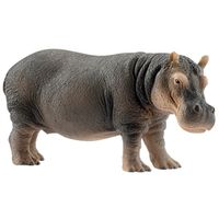 7215155 Hand Painted Hippopotamus Figurine