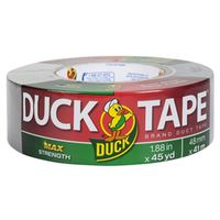 Shurtech Brands 1959055 1.88 In. X 45 Yards Max Strength Duck Tape - Silver