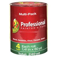 Shurtech Brands 1101369 1.41 In. X 60 Yards Professional Painters Tape - Beige, Pack Of 4