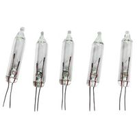 8926032 2.5v Christmas Replacement Bulb - Clear, Pack Of 5