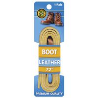 4768875 72 In. Leather Boot Lace - Tan