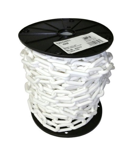 3416690 60 Ft. No. 8 White Plastic Chain