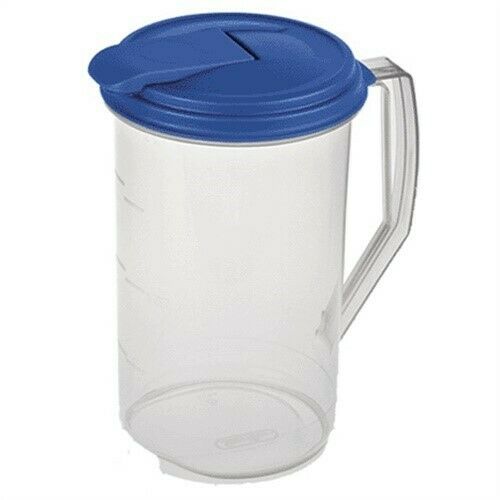 Sterilite 5289319 2 Qt. Pitcher Round With Lid