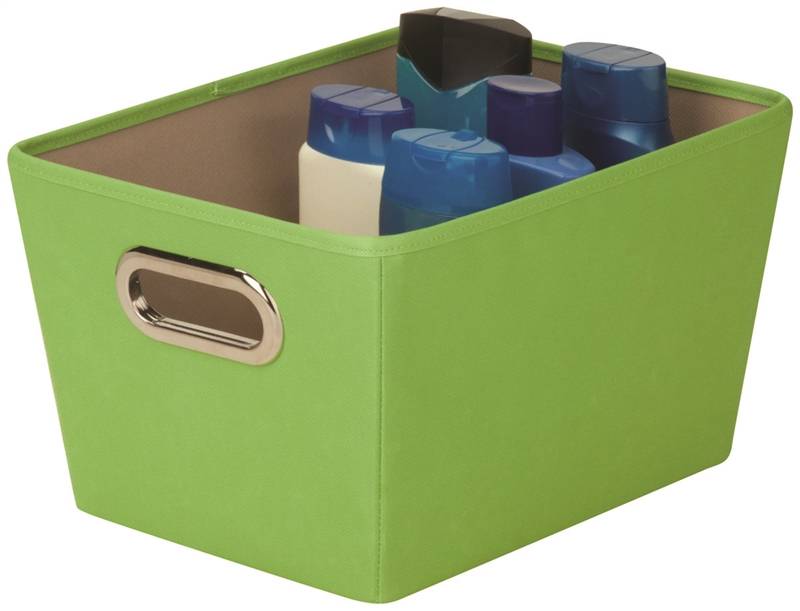 7935075 Bin Storage With Handle, Green - Small