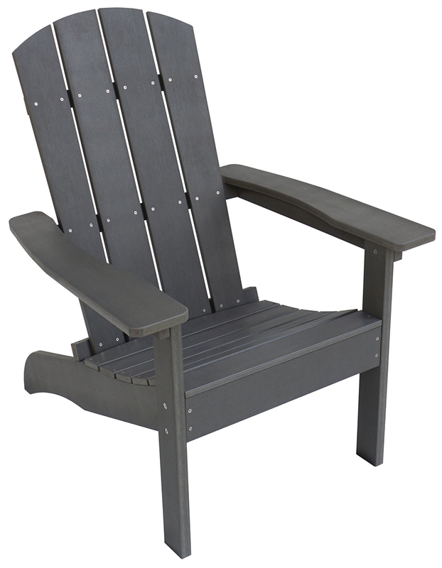 5604582 Resin Wood Adirondack Chair