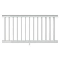 Barrette Outdoor Living 9020421 8 Ft. X 36 In. Rail Kit With Square Baluster, White