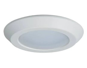 7340664 6 In. 600 Lumens Recessed Ceiling Led Light - White
