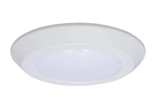 7340706 6 In. 800 Lumens Recessed Ceiling Led Light - White