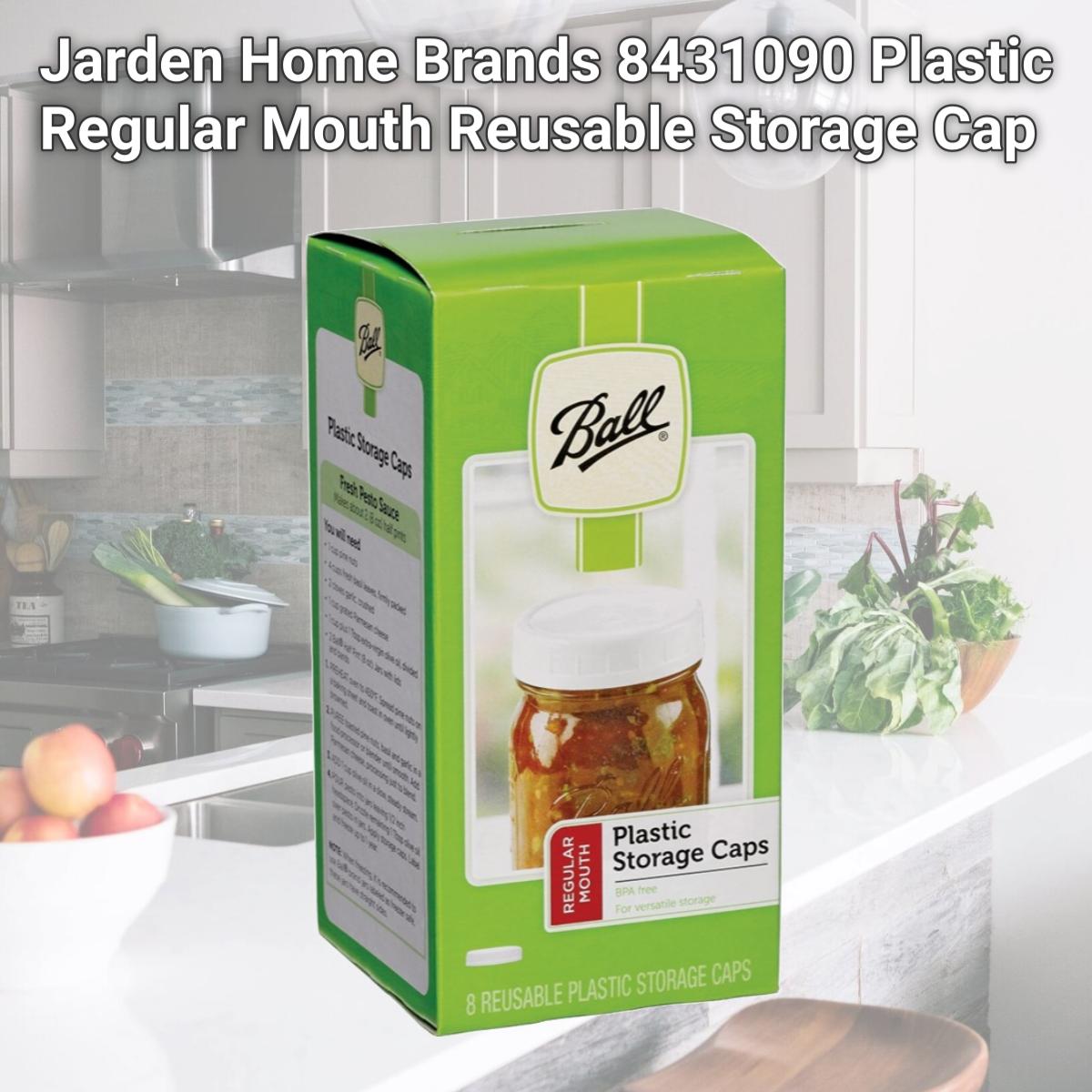 Picture of Jarden Home Brands 8431090 Plastic Regular Mouth Reusable Storage Cap