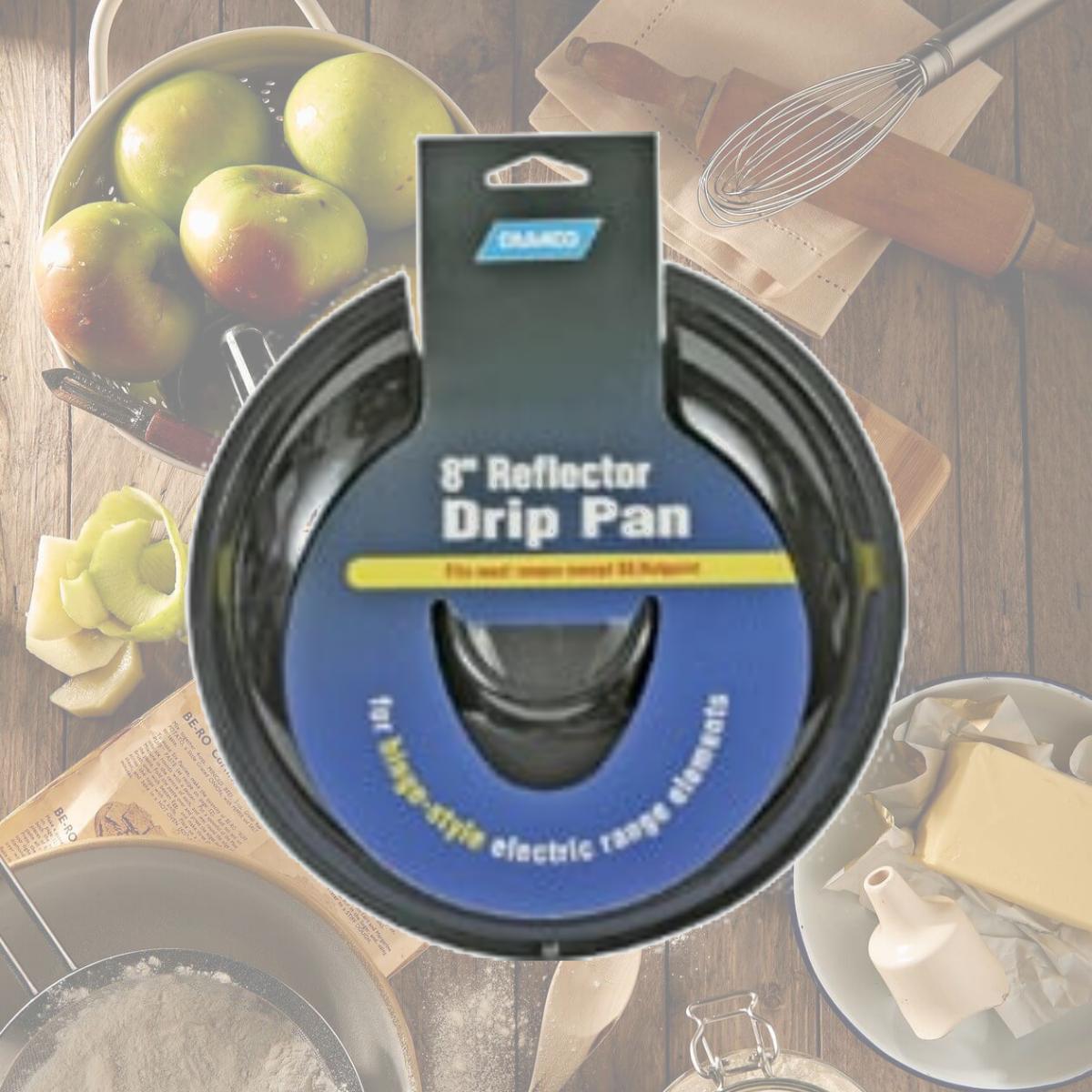 Picture of Camco 433 Drip Pan Chrome 8 In.