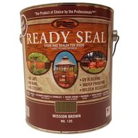 7966237 1 Gal Exterior Wood Stain & Sealer, Mission Brown