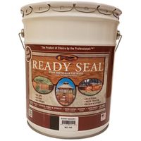 5764022 5 Gal Exterior Wood Stain & Sealer, Burnt Hickory