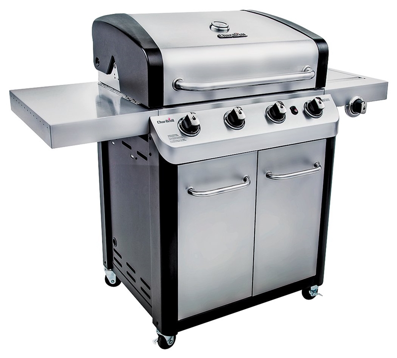7146772 530 Sq. In. Signature Tru-infrared 4 Burner Gas Grill With Cabinet