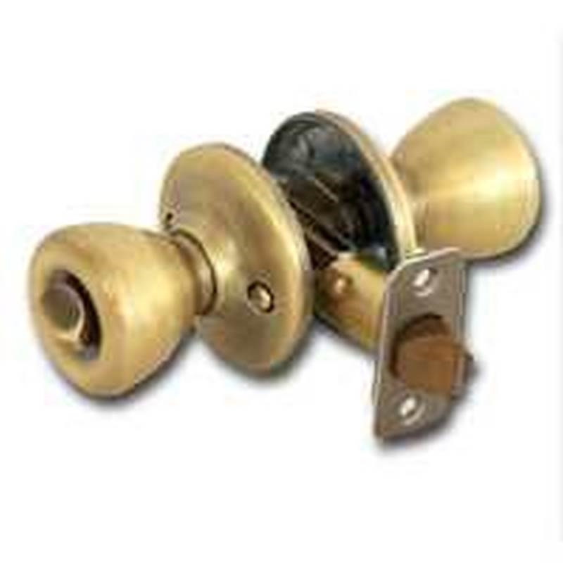 Kwikset 9261058 Tylo Entry K3 Antique Brass Door Knop