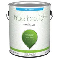 7351067 1 Gal Flat Exterior Paint - Clear Base