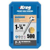 9341330 0.75 In. Pocket Hole Screws With No.7 Washer - 500 Count