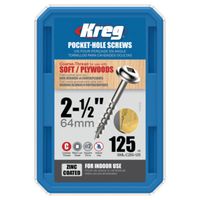 1946052 0.75 In. Pocket Hole Screws With No.8 Washer - 125 Count