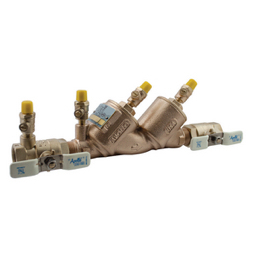 Conbraco Industries 8976490 0.75 In. Bronze Double Check Backflow Preventer With Ball Valve