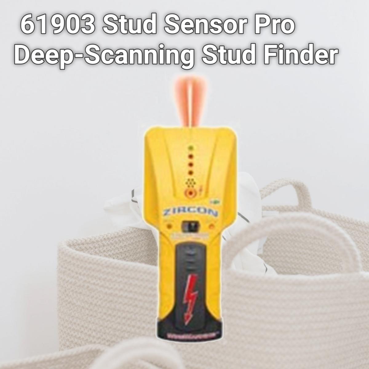 Picture of Zircon International 61903 Stud Sensor Pro Deep-Scanning Stud Finder