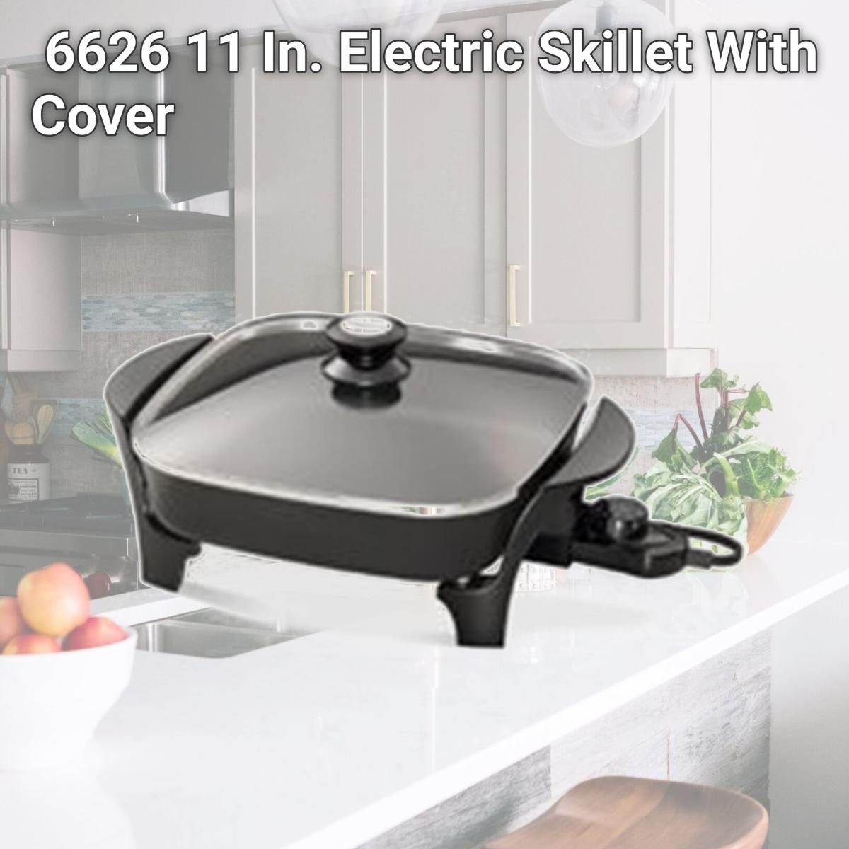 Picture of National Presto 6626 11 In. Electric Skillet With Cover