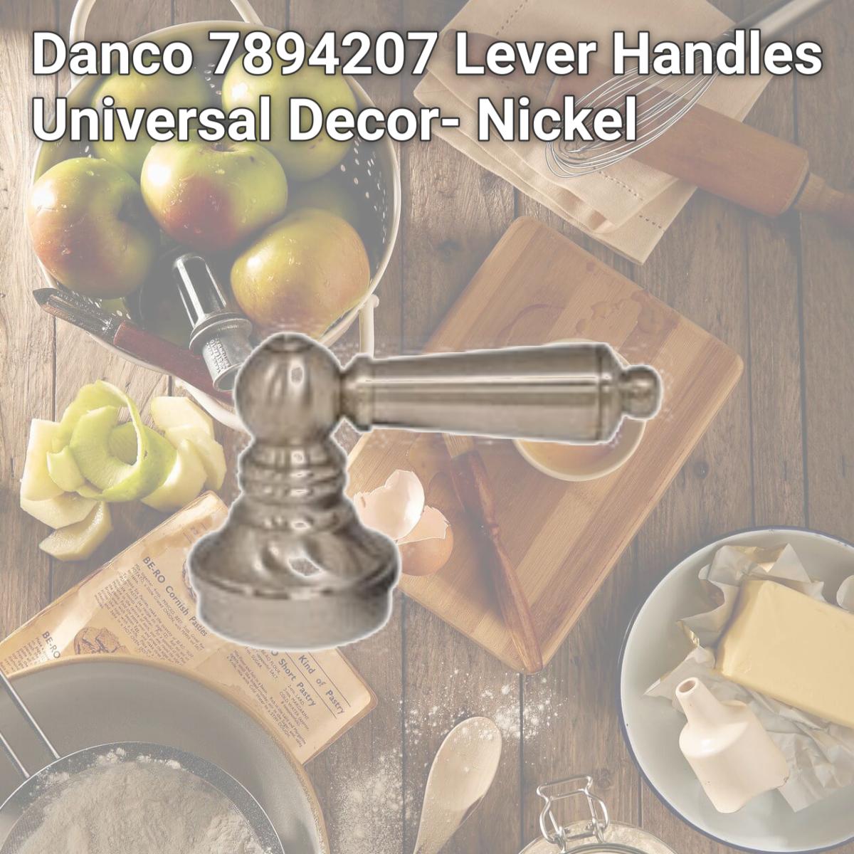 Picture of Danco 7894207 Lever Handles Universal Decor- Nickel