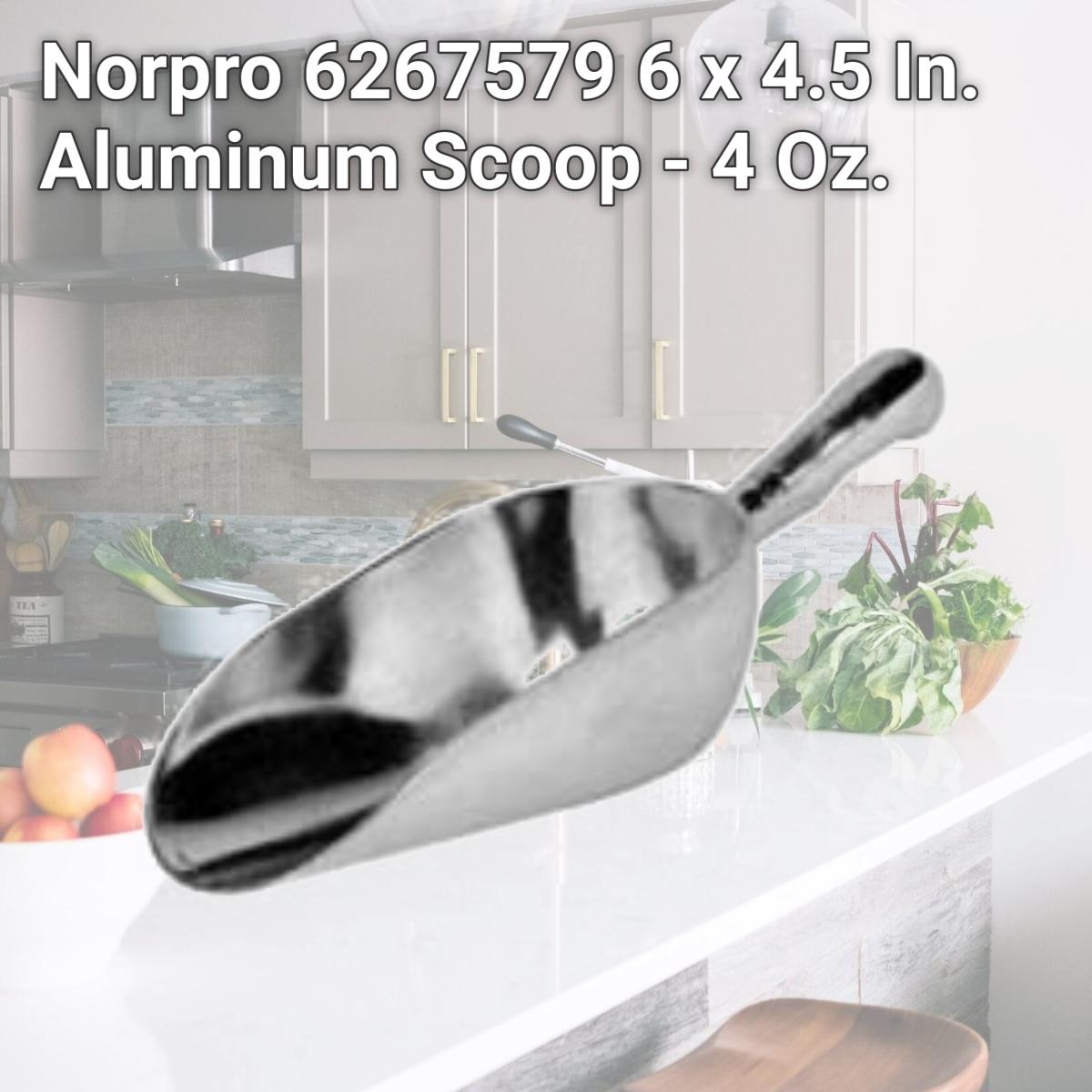 Picture of Norpro 6267579 6 x 4.5 In. Aluminum Scoop - 4 Oz.