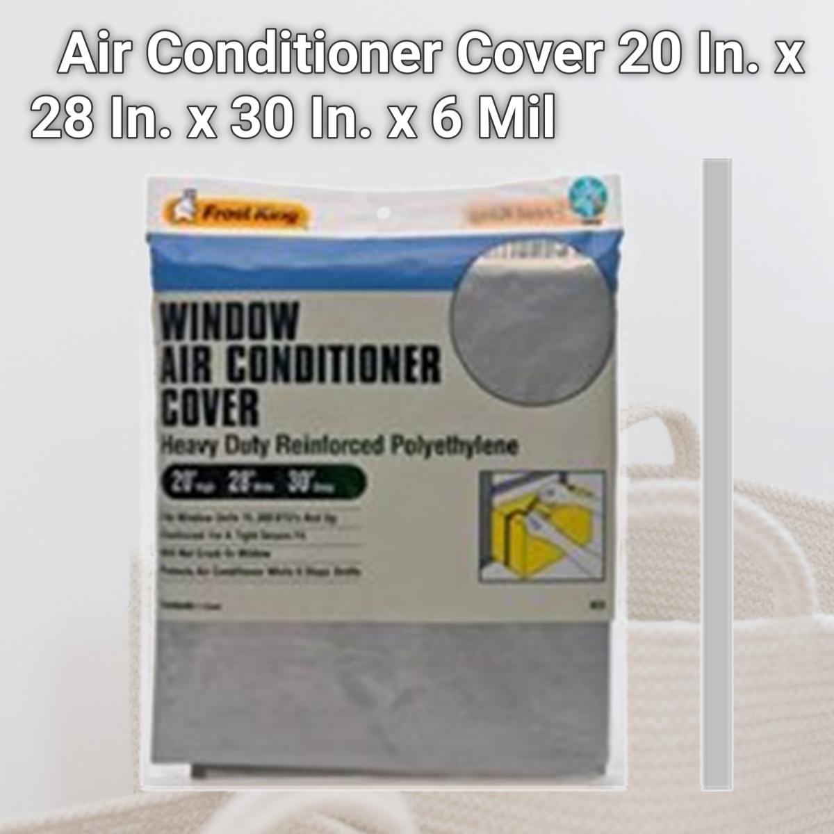 Picture of Thermwell Products 3155389 Air Conditioner Cover 20 In. x 28 In. x 30 In. x 6 Mil