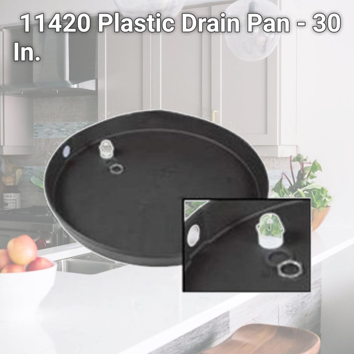 Picture of Camco 11420 Plastic Drain Pan - 30 In.