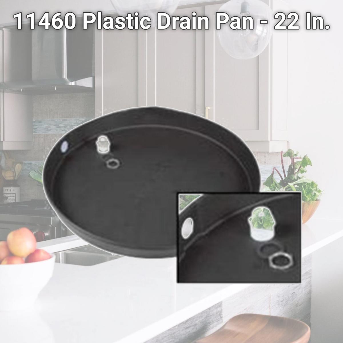 Picture of Camco 11460 Plastic Drain Pan - 22 In.