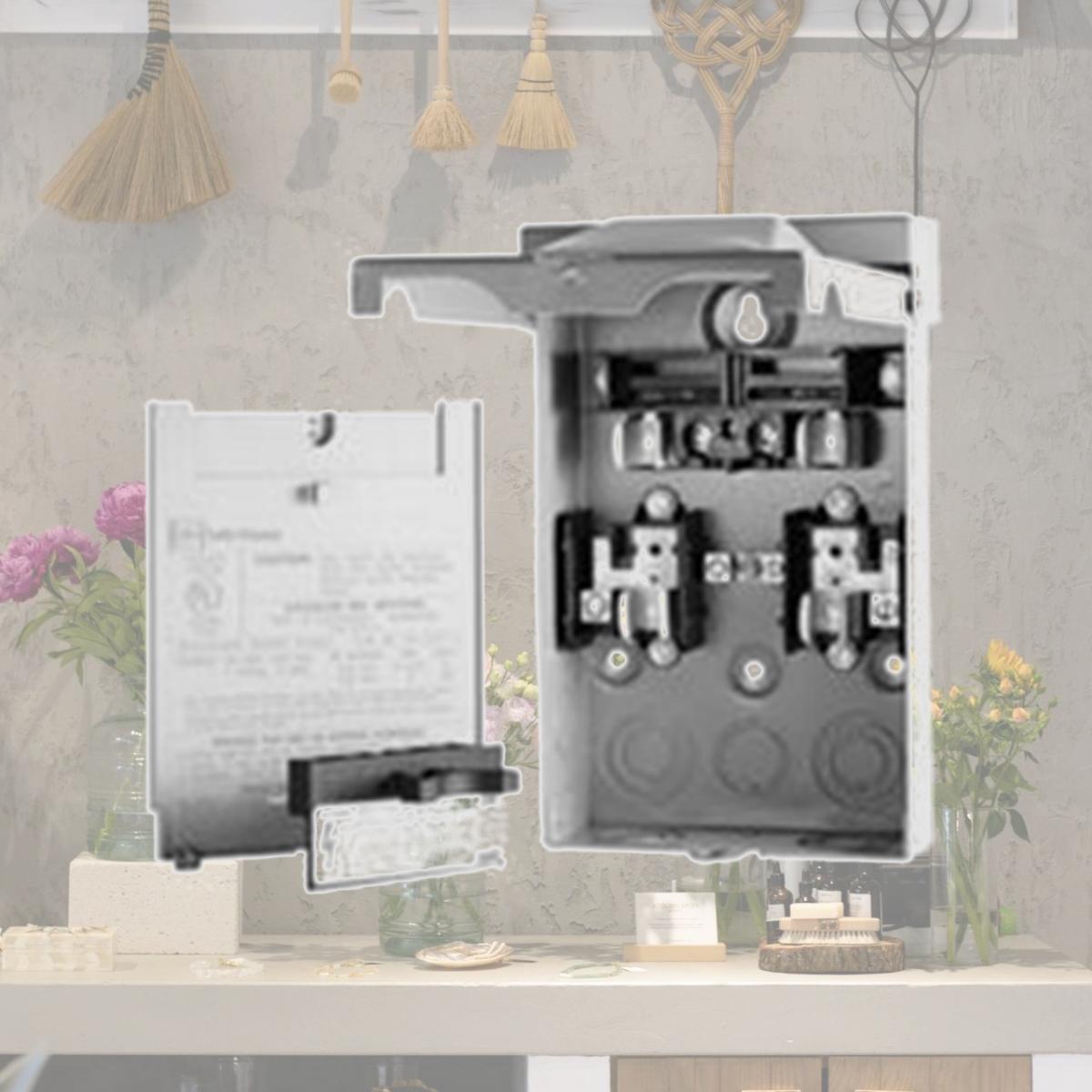 Picture of Cutler-Hammer DPF221RP 30A Fused Pullout Ac Disconnect