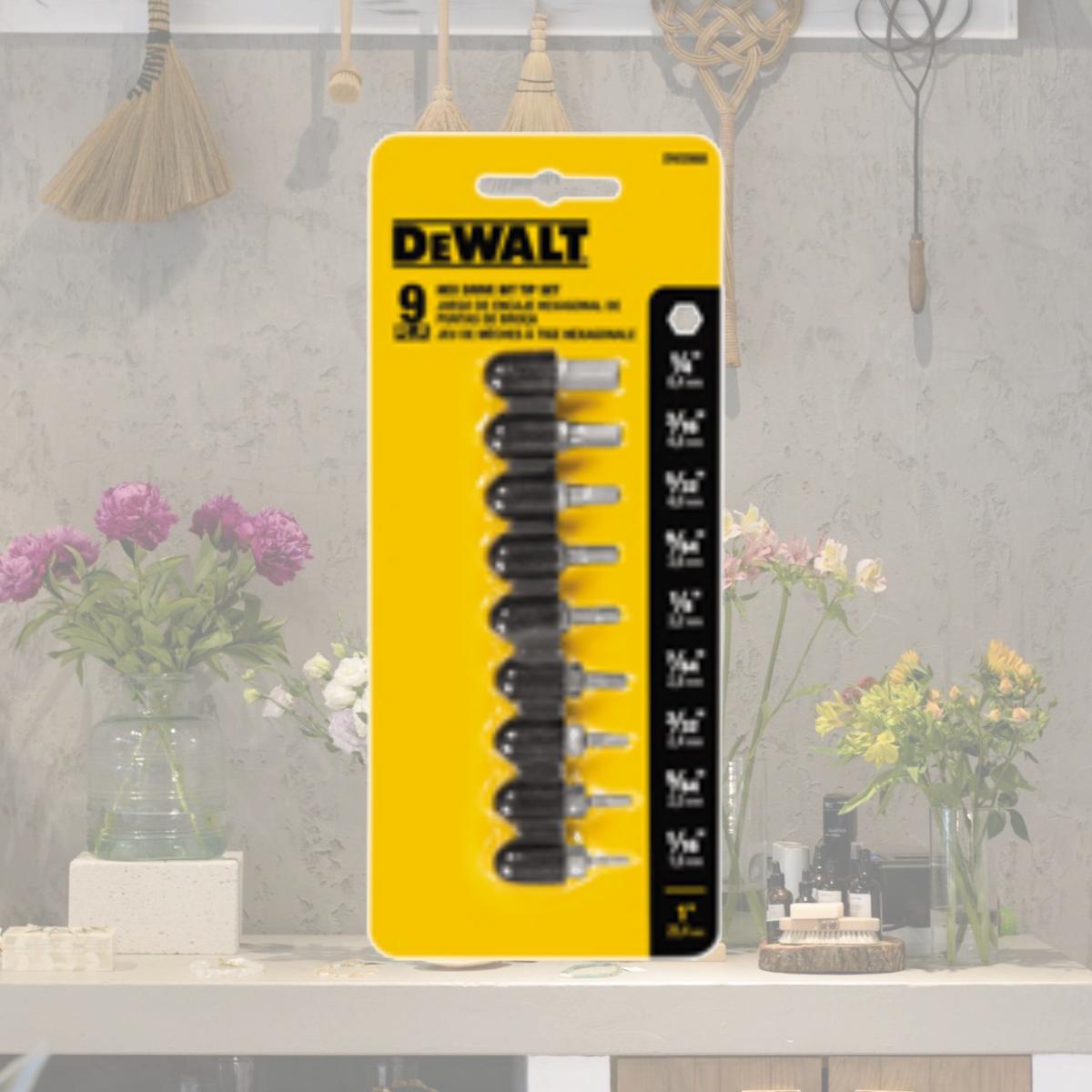 Picture of DeWalt DW2068 Hex Bit Set - 9 Pieces