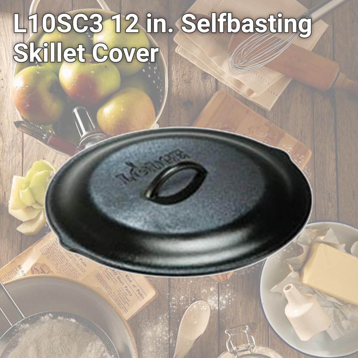 Picture of Lodge Mfg L10SC3 12 in. Selfbasting Skillet Cover
