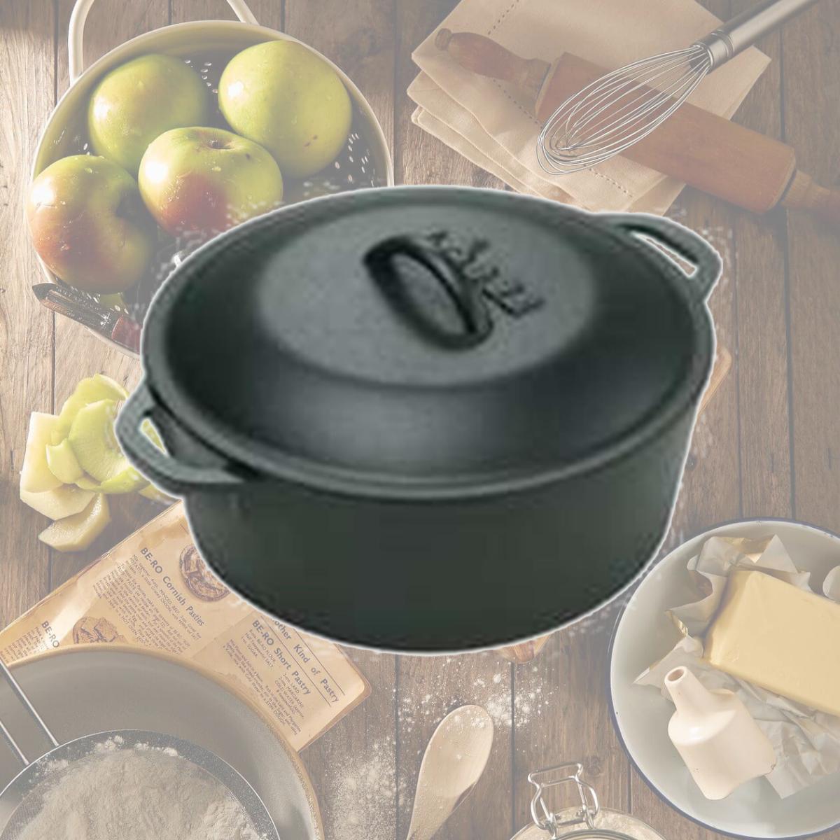 Picture of Lodge Mfg L8DOL3 10.25 in. Dutch Oven With Cover- 5 Quart