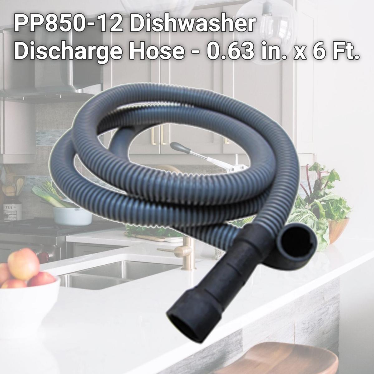 Picture of Plumb Pak PP850-12 Dishwasher Discharge Hose - 0.63 in. x 6 Ft.