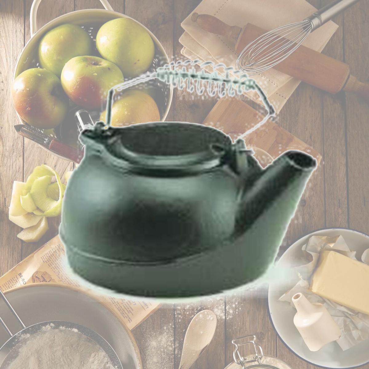 Picture of US Stove TK-02 3 Quart Black Kettle