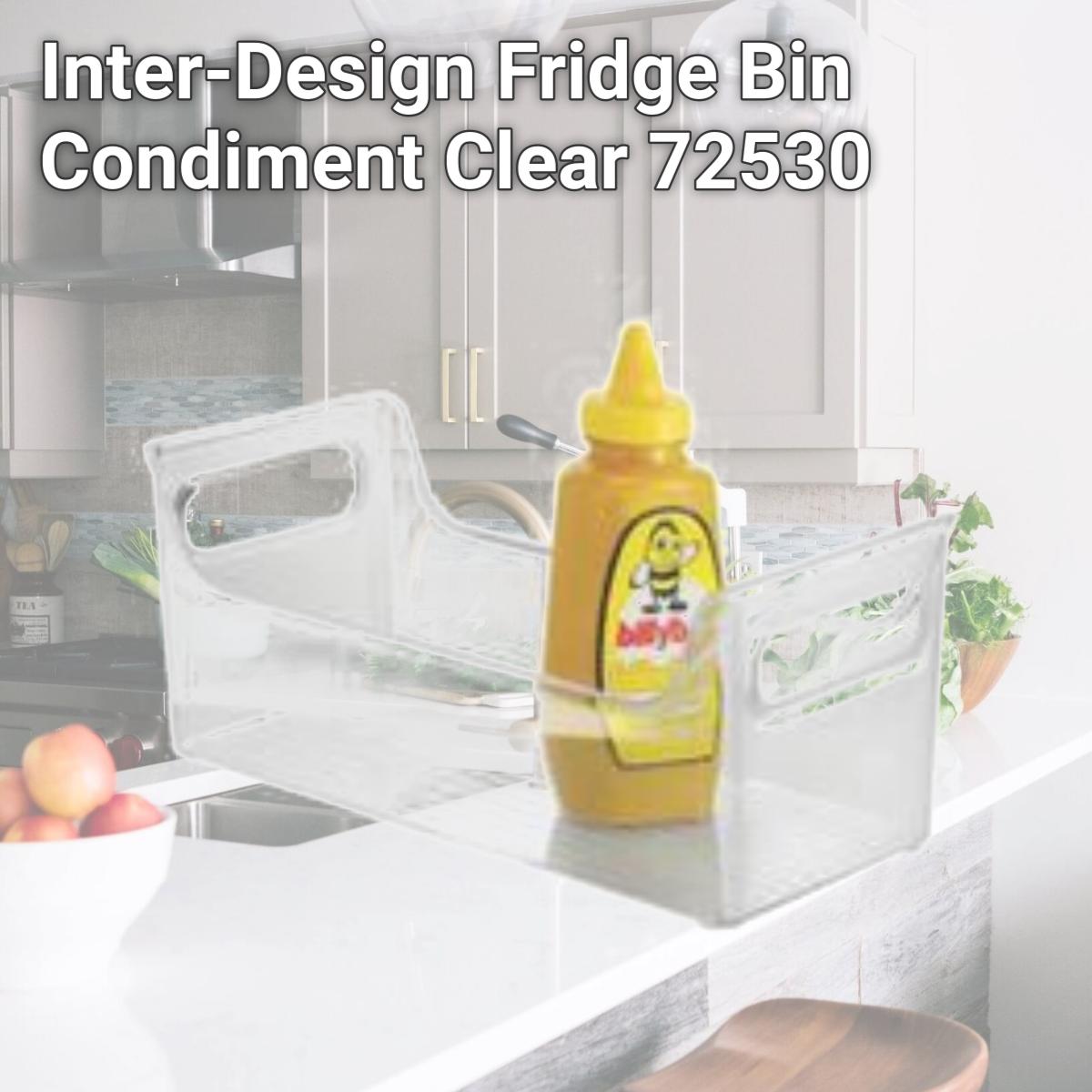 Picture of Inter-Design Fridge Bin Condiment Clear 72530