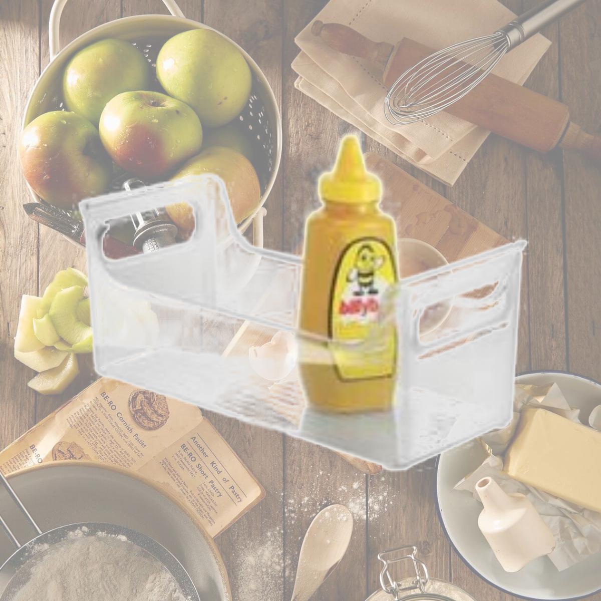 Picture of Inter-Design Fridge Bin Condiment Clear 72530