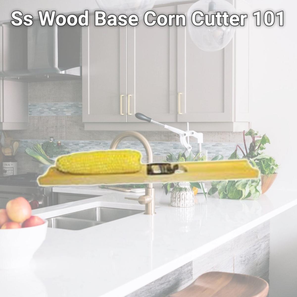Picture of Lee Mfg Co Ss Wood Base Corn Cutter 101