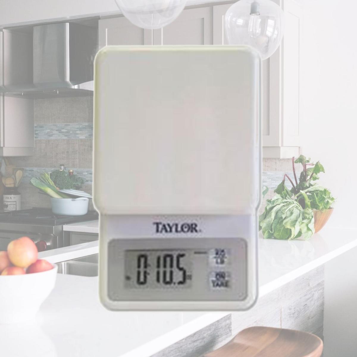 Picture of Taylor Precision Products Scale Food Digital White 11Lb 3817