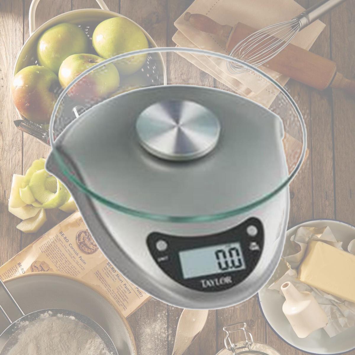 Picture of Taylor Precision Products Scale Kitchen Silver 6Lb 3831S