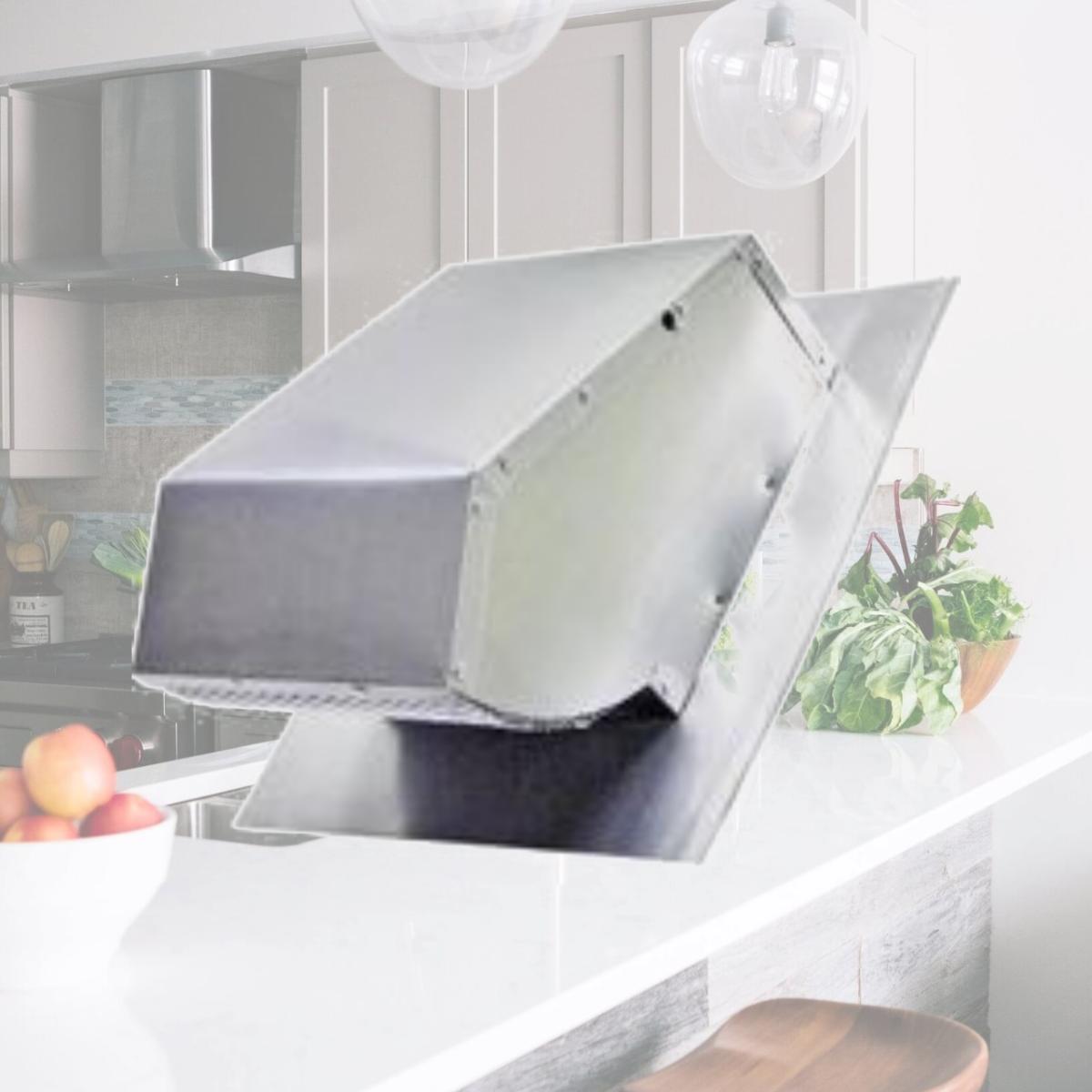 Picture of Lambro Industries Roofcap W/Damper Aluminum 7In 116